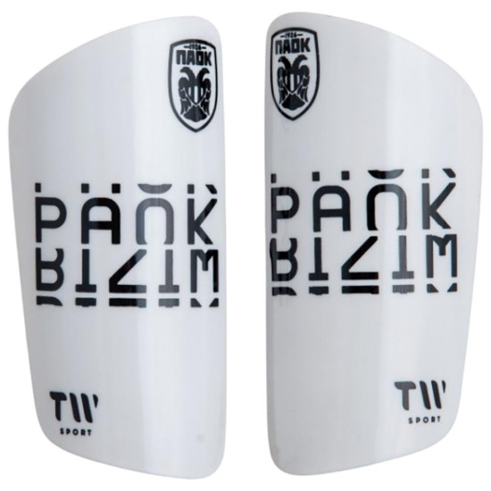 TW Παιδικές επικαλαμίδες ποδοσφαίρου PAOK Shin Guards with Sleeves
